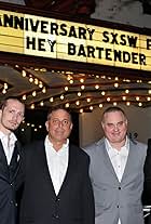 Bartenders Steve Schneider and Steve 'Carpi' Carpentieri, director Douglas Tirola and bartender Dushan Zaric attend the screening of "Hey Bartender" during the 2013 SXSW Music, Film + Interactive Festival at Stateside Theater on March 9, 2013 in Austin, Texas. 