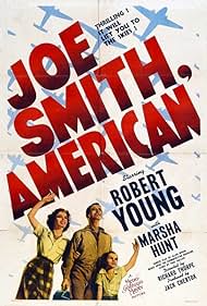 Robert Young, Darryl Hickman, and Marsha Hunt in Joe Smith, American (1942)