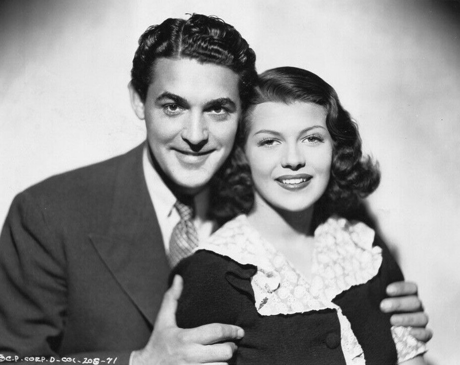 Rita Hayworth and Charles Quigley in The Shadow (1937)