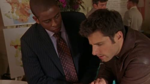 Dulé Hill and James Roday Rodriguez in Psych (2006)