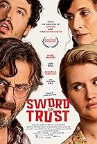 Marc Maron, Michaela Watkins, Jillian Bell, and Jon Bass in Sword of Trust (2019)