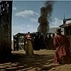 Mads Mikkelsen, Jeffrey Dean Morgan, and Eva Green in The Salvation (2014)