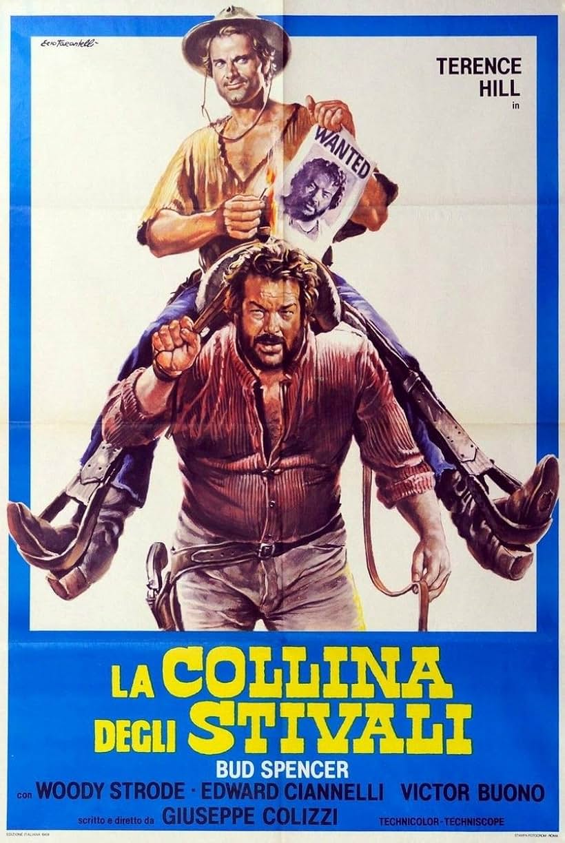 Terence Hill and Bud Spencer in La collina degli stivali (1969)