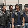 Mark Boone Junior, Kim Coates, Tommy Flanagan, Charlie Hunnam, and Chris Reed in Sons of Anarchy (2008)