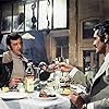 Jean-Paul Belmondo and Omar Sharif in Le casse (1971)