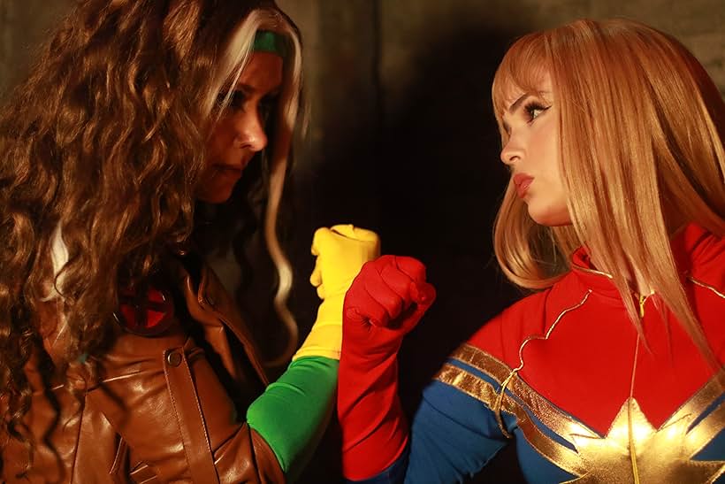 Sapphire Tabor and Alyssa Lima in Triggered, a Cinematic Superhero Fan-Film (2022)