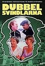 Björn Gustafson, Gunilla Olsson, Lasse Strömstedt, and Birgitta Valberg in Dubbelsvindlarna (1982)