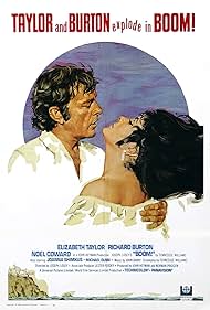 Richard Burton and Elizabeth Taylor in Boom! (1968)