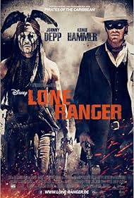 Johnny Depp and Armie Hammer in Lone Ranger (2013)