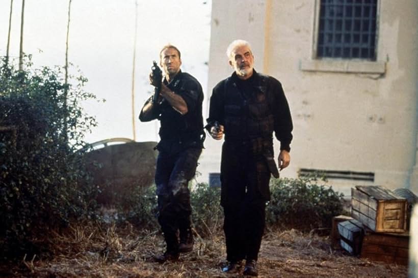 Nicolas Cage and Sean Connery in The Rock (1996)