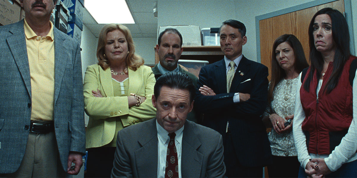 Ray Romano, Catherine Curtin, Hugh Jackman, Dina Pearlman, Robert 'Toshi' Kar Yuen Chan, Finnerty Steeves, and Michael Jay Henry in Bad Education (2019)