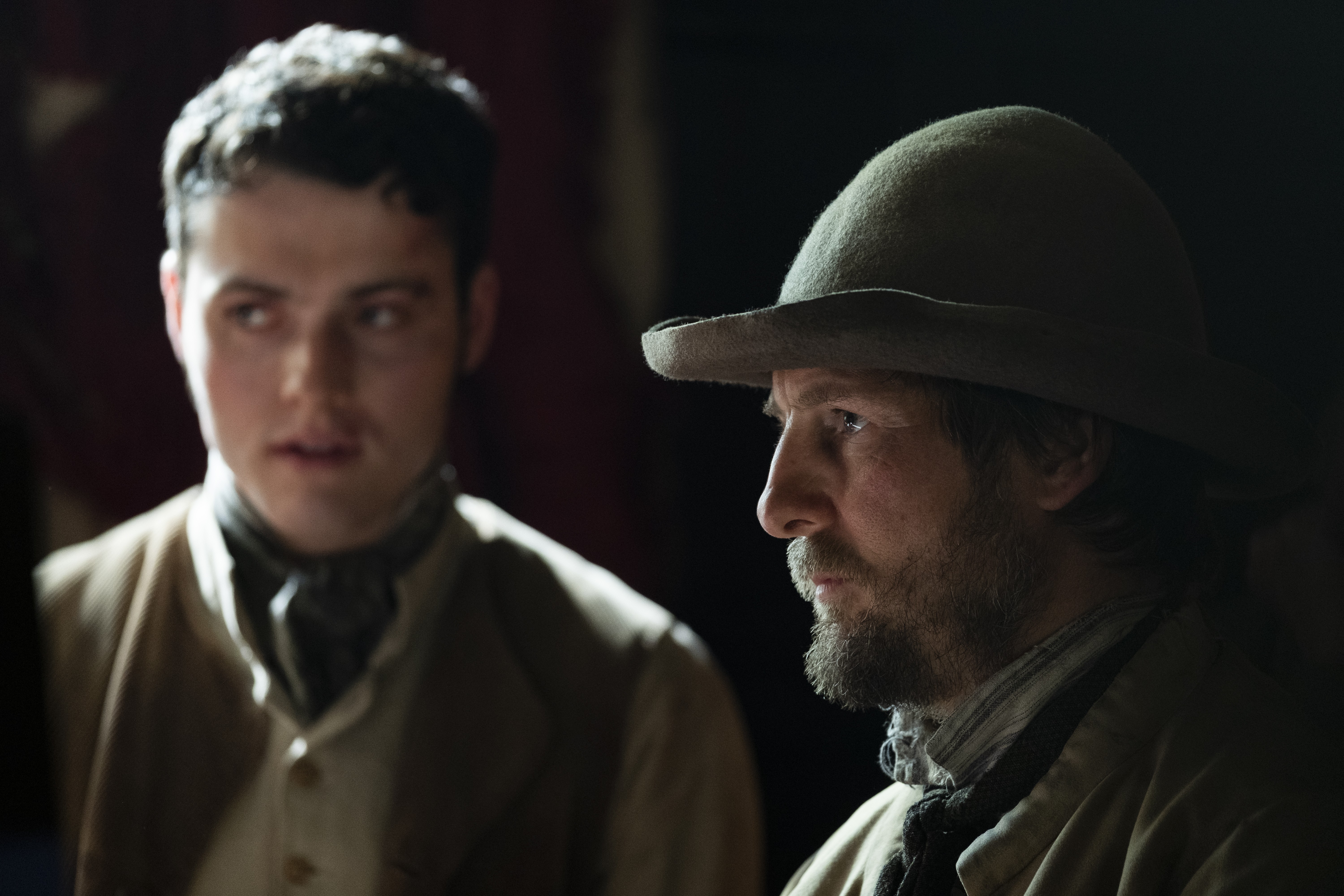 Anthony Flanagan and Tom Lewis in Gentleman Jack (2019)