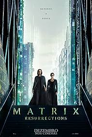 Keanu Reeves and Carrie-Anne Moss in Matrix Resurrections (2021)