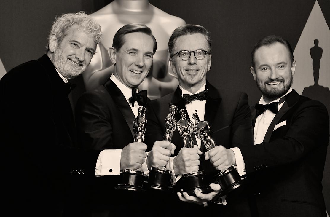 Peter Grace, Kevin O'Connell, Robert Mackenzie, and Andy Wright in The Oscars (2017)