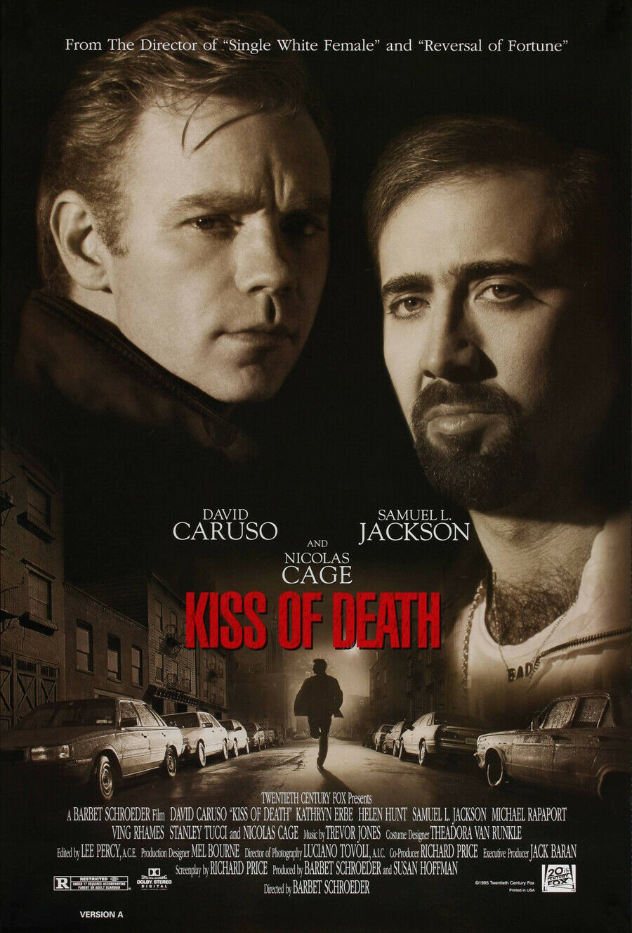 Nicolas Cage and David Caruso in Kiss of Death (1995)