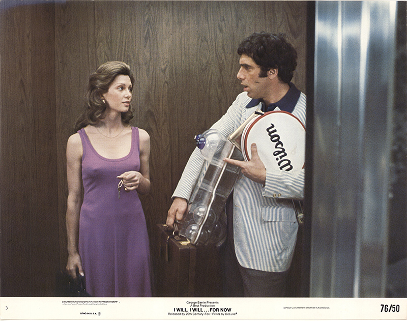 Victoria Principal and Elliott Gould in I Will... I Will... For Now (1976)