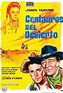 John Wayne, Natalie Wood, and Jeffrey Hunter in Centauros del desierto (1956)