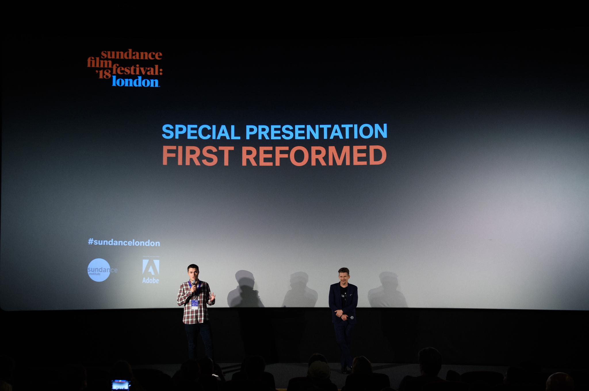 Ethan Hawke at an event for First Reformed (2017)