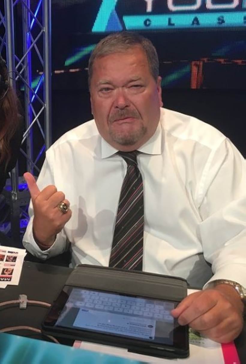 Jim Ross at an event for AEW Dynamite (2019)