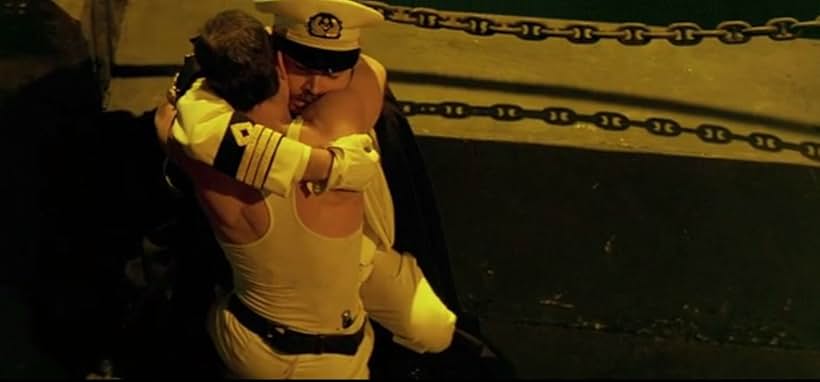 Brad Davis and Franco Nero in Querelle (1982)