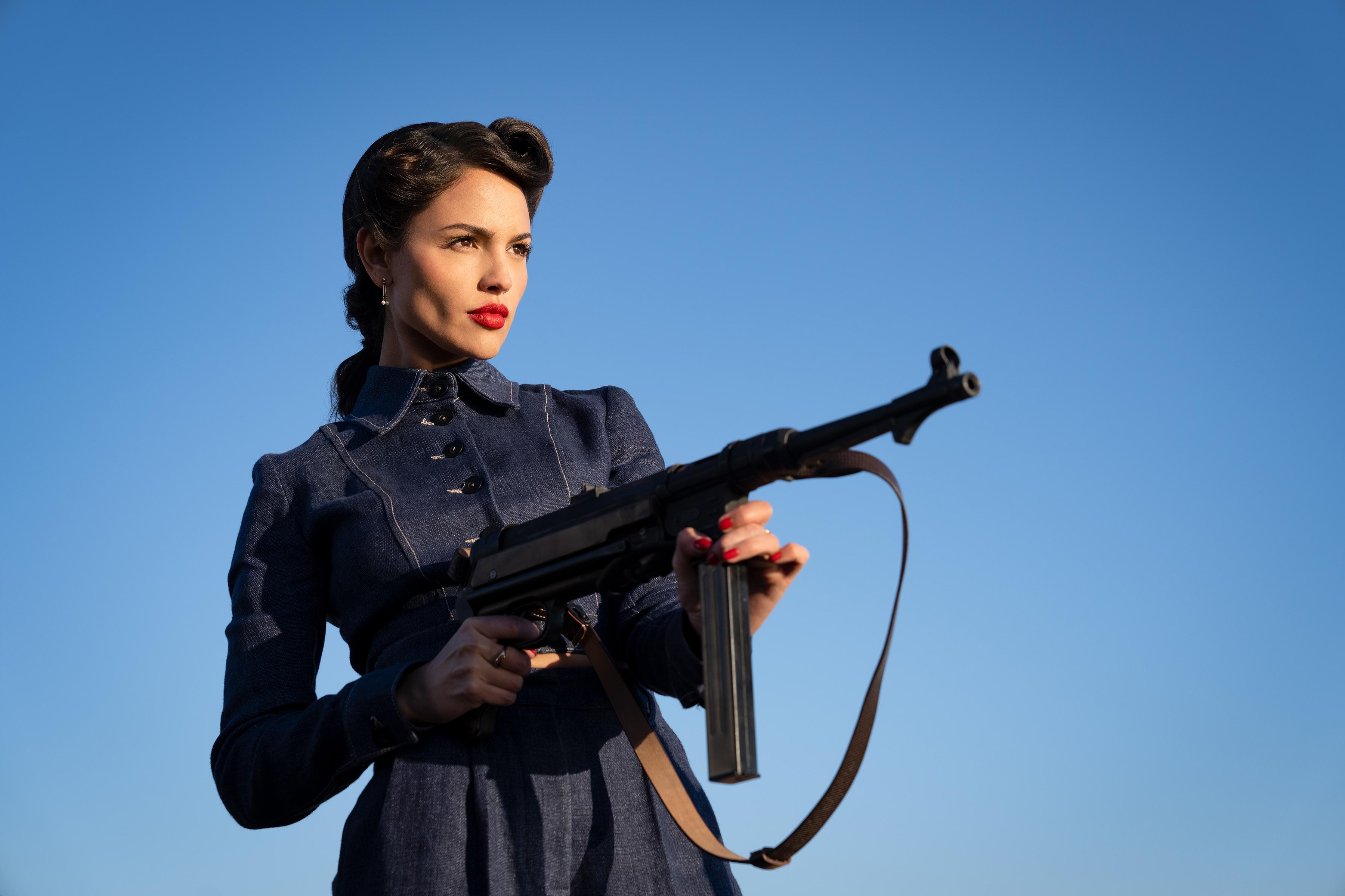 Eiza González in The Ministry of Ungentlemanly Warfare (2024)