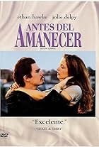 Ethan Hawke and Julie Delpy in Antes del amanecer (1995)