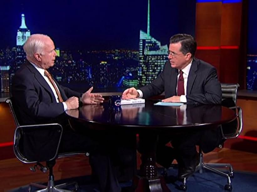 Stephen Colbert and John McCain in The Colbert Report (2005)