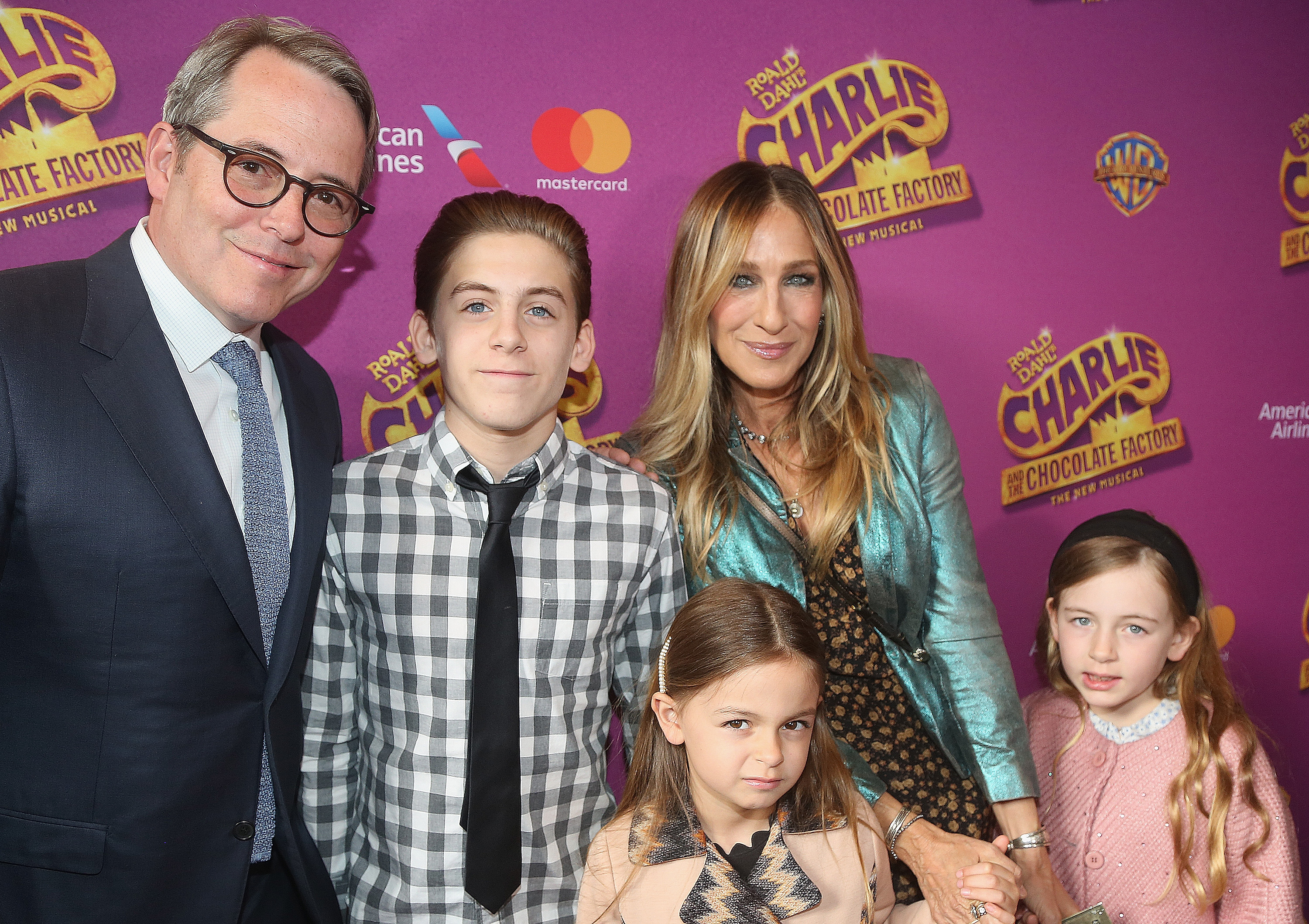 Matthew Broderick, Sarah Jessica Parker, and James Wilkie Broderick