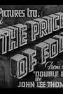 The Price of Folly (1937)