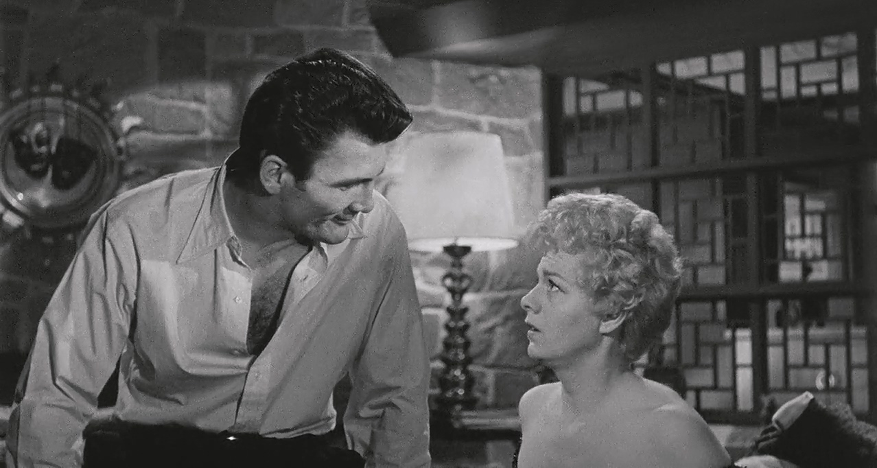 Jack Palance and Shelley Winters in Hollywood-Story (1955)