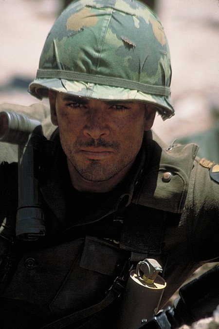 Jsu Garcia as Captain Nadal regroups and struggles to find a way around the enemy in "We Were Soldiers"