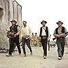 William Holden, Ernest Borgnine, Ben Johnson, and Warren Oates in The Wild Bunch (1969)