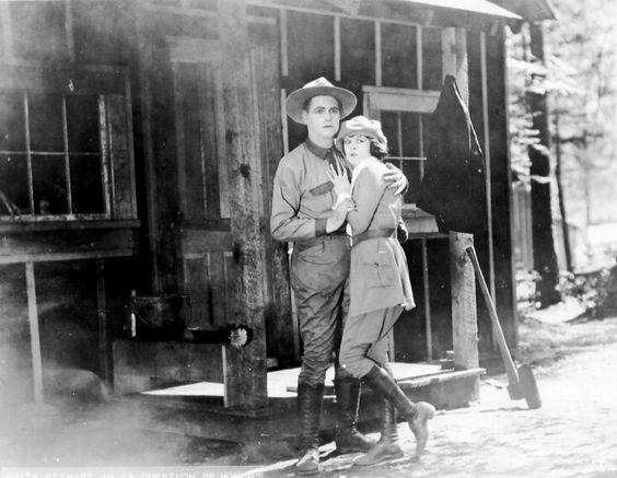 Edward Hearn and Anita Stewart in A Question of Honor (1922)