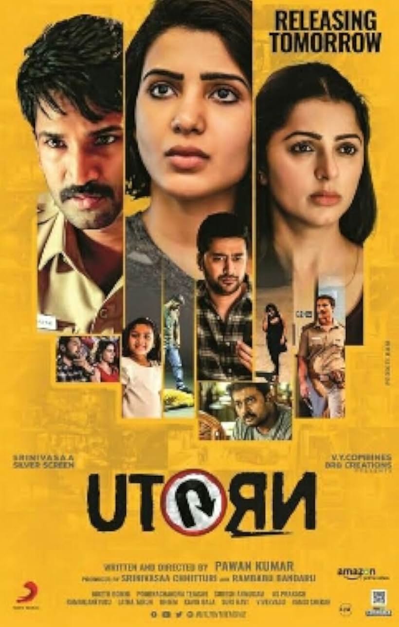 Bhoomika Chawla, Samantha Ruth Prabhu, and Aadhi in U Turn (2018)