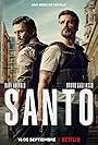 Bruno Gagliasso and Raúl Arévalo in Santo (2022)