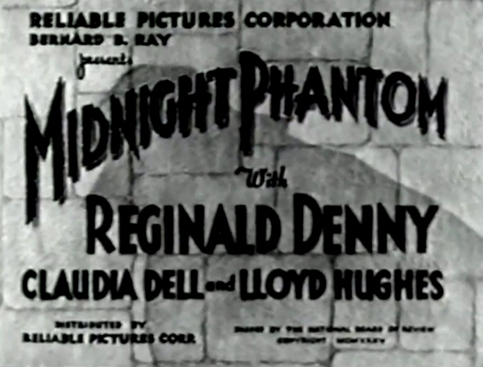 Midnight Phantom (1935)