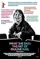 Pauline Kael in What She Said: The Art of Pauline Kael (2018)