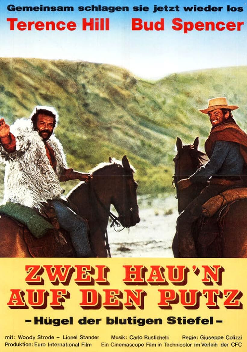 Terence Hill and Bud Spencer in La collina degli stivali (1969)