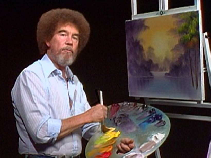 Bob Ross in The Joy of Painting (1983)