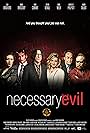 Trevor Devall, Aaron Talbot, Mark Meer, Erika Conway, Randy Brososky, and Kimberley Philpott in Necessary Evil (2015)