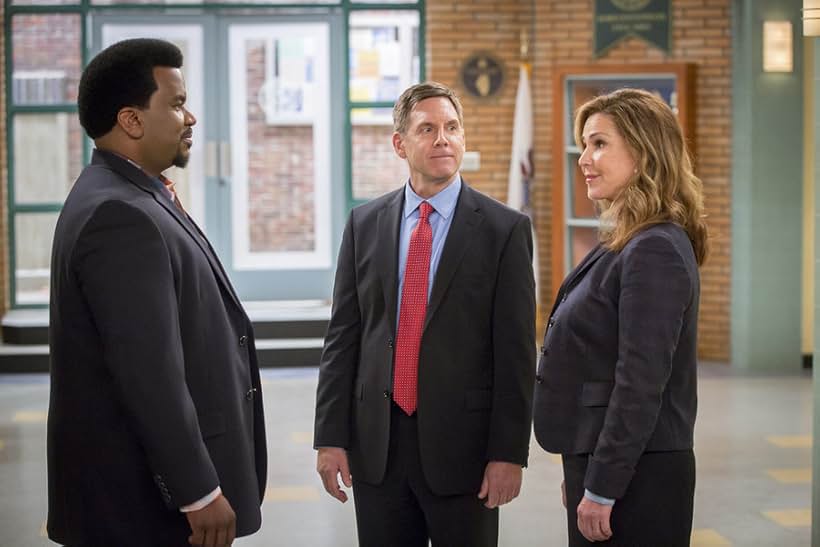 Peri Gilpin, Tim Bagley, and Craig Robinson in Mr. Robinson (2015)