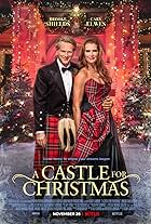 Cary Elwes and Brooke Shields in A Castle for Christmas (2021)