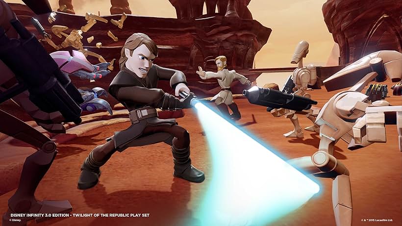 James Arnold Taylor and Matt Lanter in Disney Infinity 3.0 (2015)