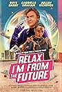 Julian Richings, Rhys Darby, and Gabrielle Graham in Relax, I'm from the Future (2022)