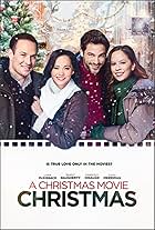 Lana McKissack, Ryan Merriman, Brant Daugherty, and Kimberly Daugherty in A Christmas Movie Christmas (2019)