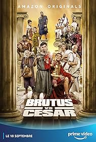 Pierre Richard, Ramzy Bedia, Gérard Darmon, Pascal Demolon, Thierry Lhermitte, Youssef Hajdi, Eye Haïdara, Reem Kherici, Bérengère Krief, Kheiron, and Lina El Arabi in Brutus vs César (2020)