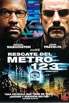 John Travolta and Denzel Washington in Rescate del metro 1 2 3 (2009)