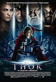 Anthony Hopkins, Natalie Portman, Idris Elba, Tom Hiddleston, and Chris Hemsworth in Thor (2011)