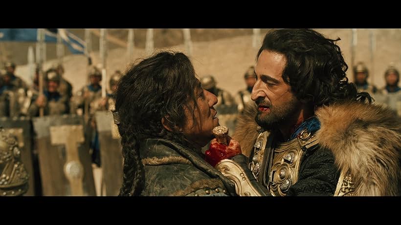 Jackie Chan and Adrien Brody in Dragon Blade (2015)