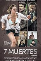 Juan Manuel Bernal, Víctor Clavijo, Celines Toribio, Frank Perozo, Manuela Vellés, Christian Alvarez, and David Maler in Las siete muertes (2017)